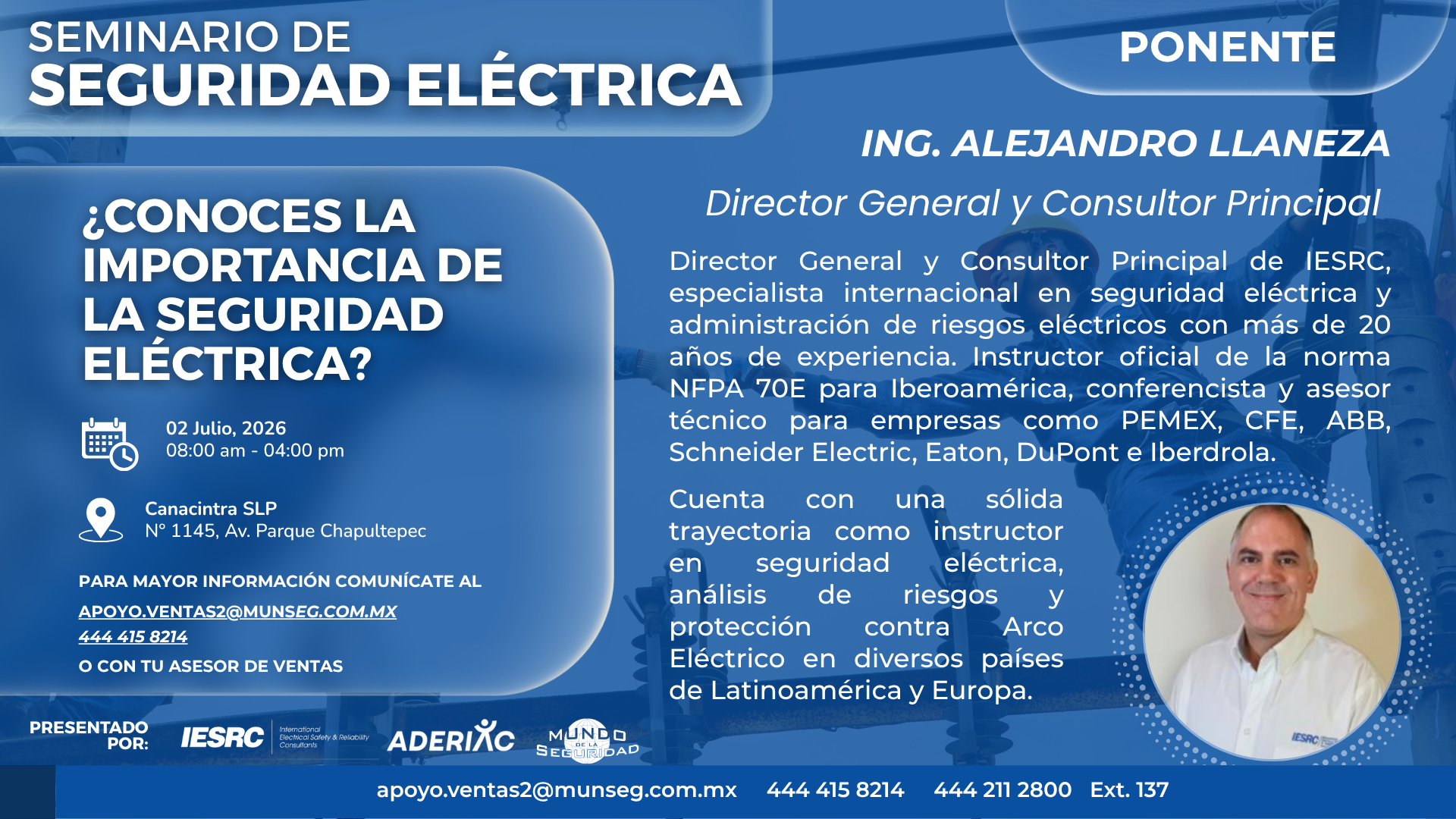 Seminario Seguridad Eléctrica 2026